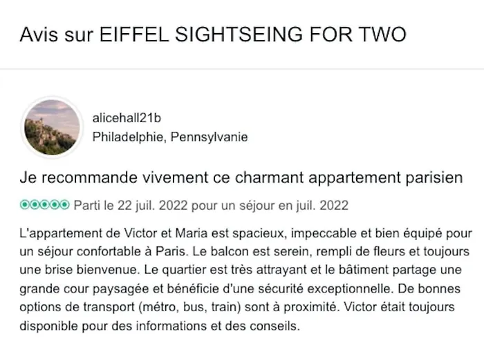 Eiffel Seightseing